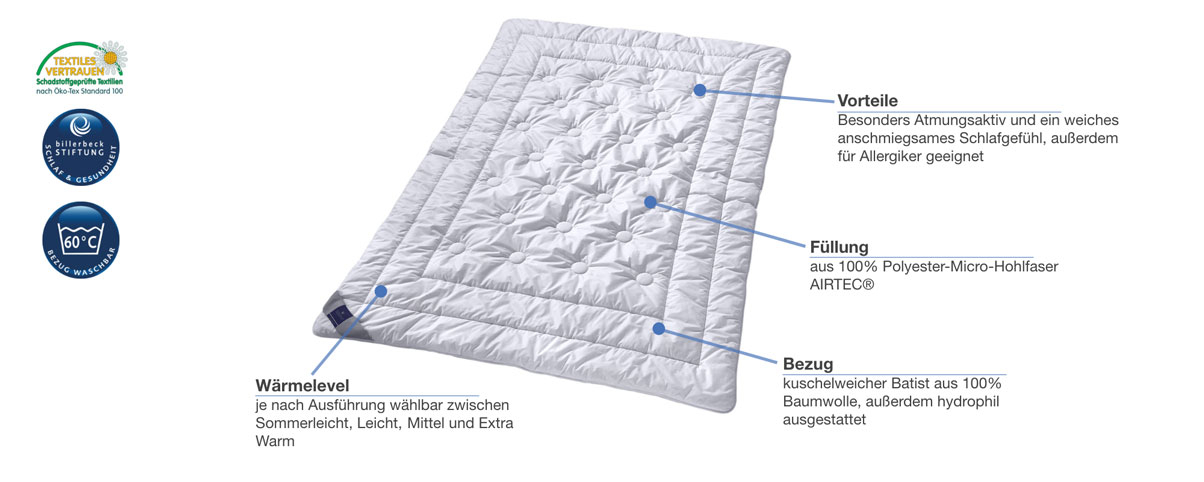 billerbeck Exklusiv 123 Belair Besonderheiten