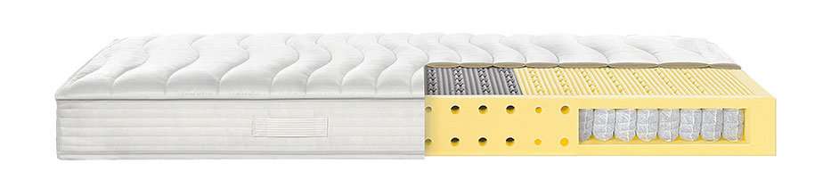 Tonnentaschenfederkern Matratzen 80x220...