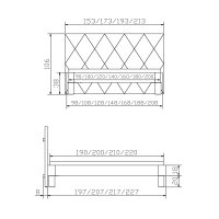 Hasena Oak-Line Massivholzbett Modul Umbia Noro