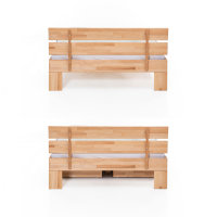 Woodlive Massivholzbett Easy