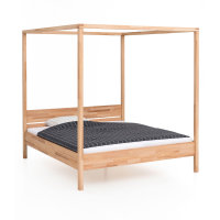 Woodlive Massivholz-Himmelbett Sky