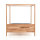 Woodlive Massivholz-Himmelbett Sky