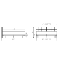 Hasena Box-Simply Barletta Boxspringbett