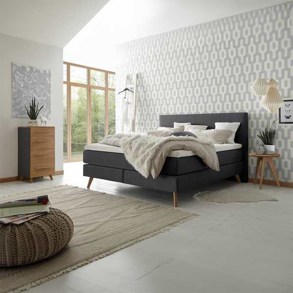 Hasena pronto Costa Boxspringbett