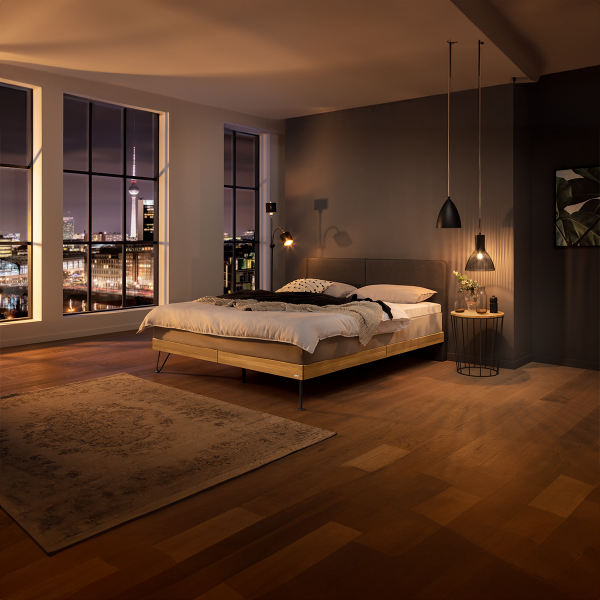 Hasena Box-Simply Marsala Boxspringbett