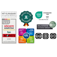 f.a.n. Express Double Gelart T Tonnentaschenfederkern Matratze