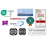 f.a.n. Thermogel Plus Ks Kaltschaumkern Matratze