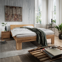 Forestales Astoria Winkel Massivholzbett