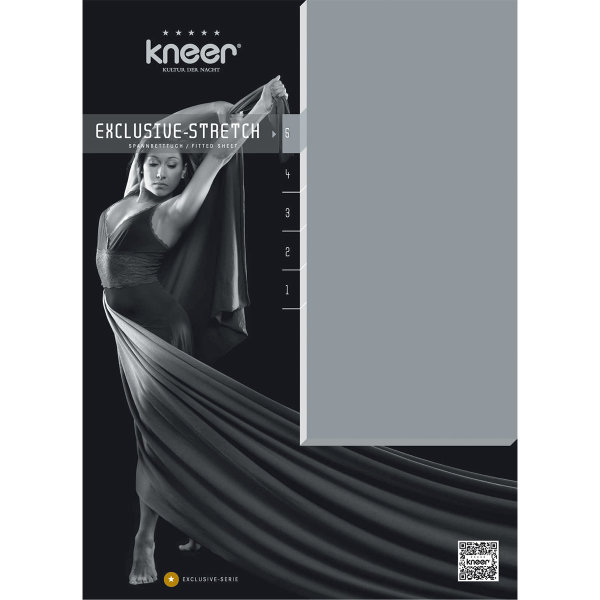 Kneer Spannbetttuch Exclusive-Stretch Q93
