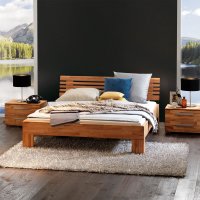 Hasena Wood-Line Massivholzbett Premium 18 Massa Litto