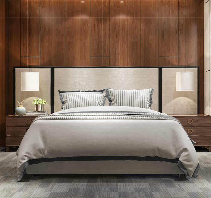 Kingsize Bett für viel Platz und Komfort