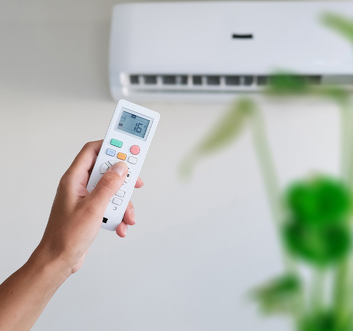 Thermometer zeigt aktuelle Innentemperatur an