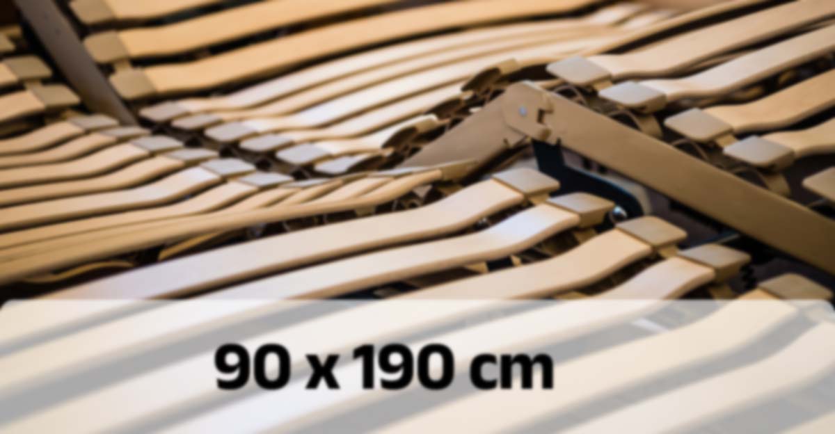 verstellbare Lattenroste 90 x 190 cm